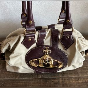 Vivienne Westwood satchel purse. Used less than 5 times. Purchased early 2000’s.